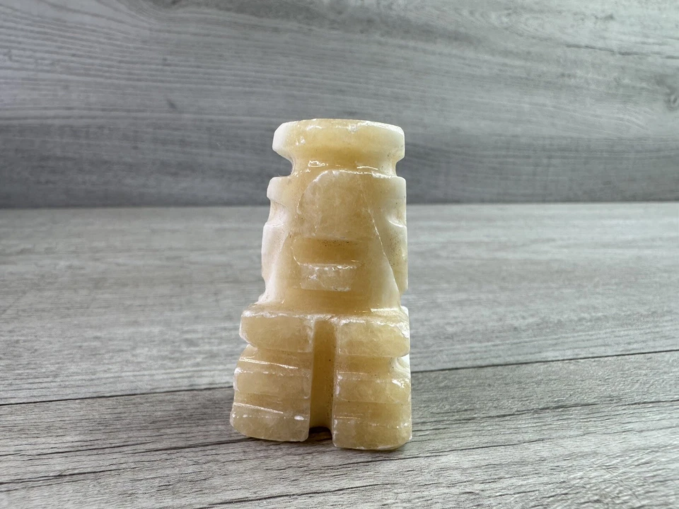 Lt. Brown White Marble / Onyx Stone Replacement Pawn Chess Piece - Image 1 of 4