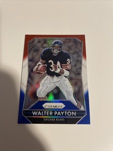 2015 Panini Prizm Walter Payton Red White And Blue Parallel