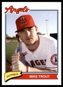 2020 Topps X Super 70's Mike Trout Los Angeles Angels #46 - Picture 1 of 2