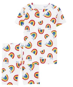 Carter's Child of Mine Unisex "LOVE" Toddler Pajama Set 2-Piece Size 2T NEW - Picture 1 of 11