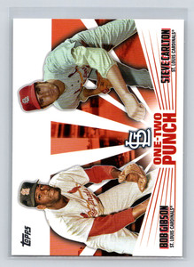 Bob Gibson / Steve Carlton 2023 Topps One-Two Punch    #12P-22