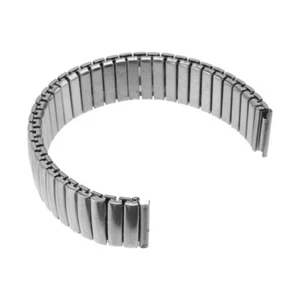 Metal Stretch Watch Band Elastic Silver Replacement Bracelet Simple Strap - Picture 1 of 12