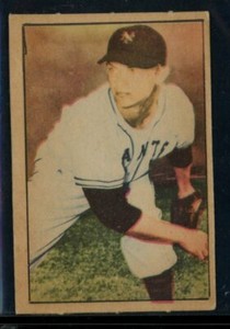 1952 Berk Ross George Spencer Giants VG-EX+ LOOK!