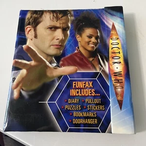 Doctor Who Funfax David Tennant Tenth Doctor Unused Rare Collectible. - Picture 1 of 3