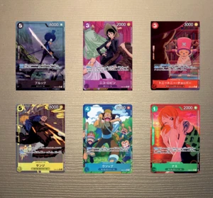 ONE PIECE Card Game EB02 ALL R Parallel Alt ART Complete Set Nami Japanese - Picture 1 of 13