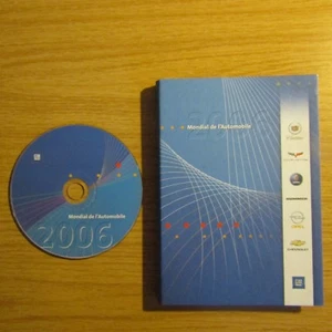 GM General Motors Cadillac Corvette Saab Hummer Opel Chevrolet PARIS Press 2006  - Picture 1 of 2