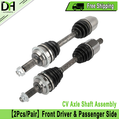 Driver Side CV Axle Shaft For 2003-2007 Honda Accord 2.4L Automatic – Direct Fit, 26" Length