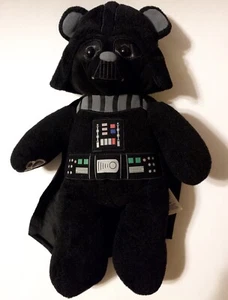 Darth Vader Build A Bear Star Wars Teddy Plush Stuffed Animal Movie Doll Toy - Picture 1 of 5