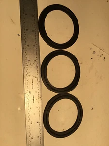 3 pc Tri Clover Fitting Gasket Seal 2-1/2" Used (8) - Picture 1 of 4