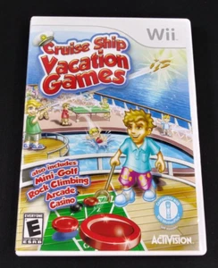 Nintendo Wii Cruise Ship Vacation Games Rated E - Everyone Activision 2009 - Picture 1 of 3