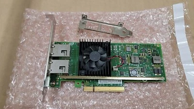 Genuine Dell/Intel X540-T2 Dual Port 10GbE Converged Network Adapter 3DFV8 Both - Image 1 of 2