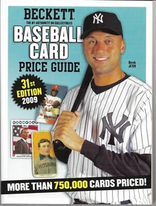 2009 BECKETT BASEBALL CARD PRICE GUIDE THICK YEARLY EDITION - Picture 1 of 1