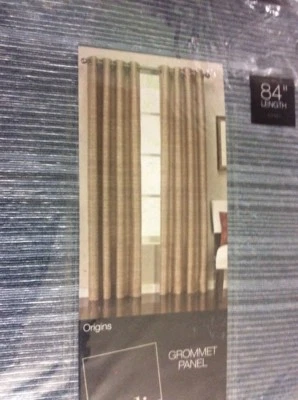Studio JCP Home Trio Grommet-Top Single Curtain Panel 50"X 84 Multi Color Foto 1 de 4