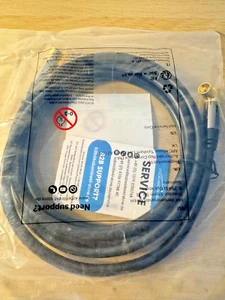 CableDirekt - DORADO 2m Coaxial TV Audio Video Cable 90 grados Macho a Hembra - 868a - Imagen 1 de 3