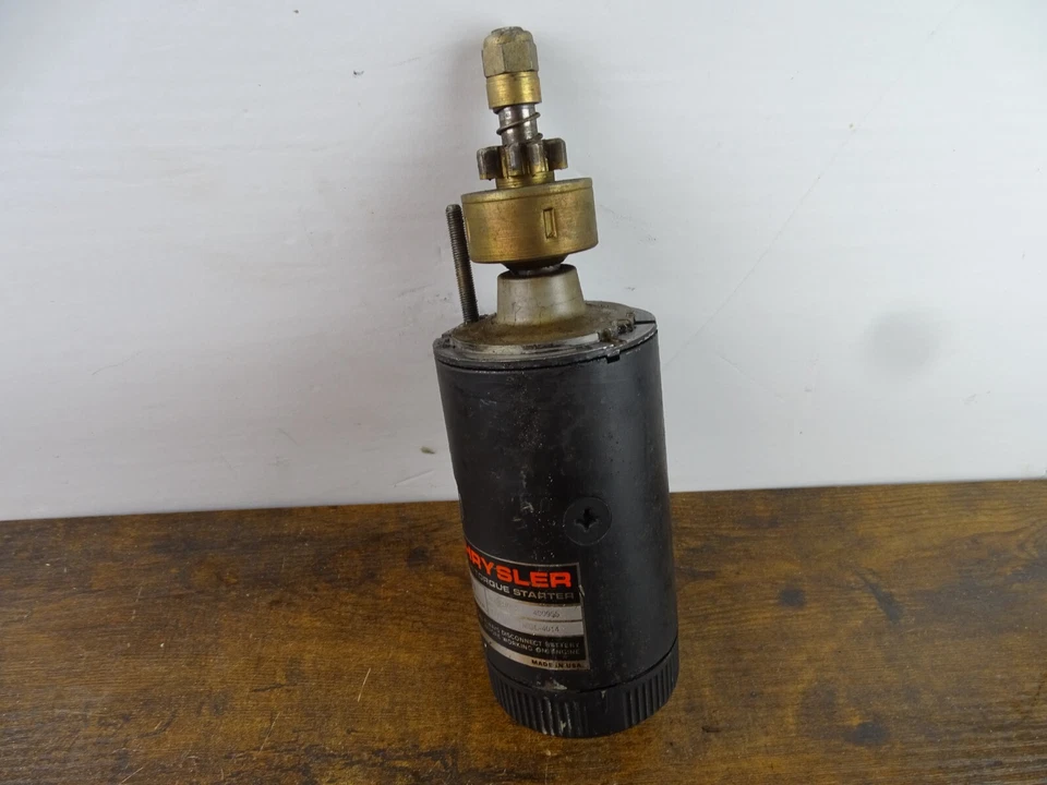 Starter Motor for Chrysler Outboard Engine PN 490955 - Image 1 of 4
