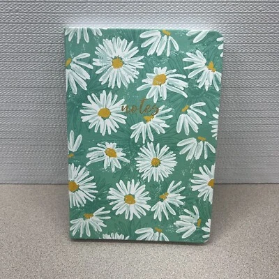 Eccolo DAISY Hardcover Notebook Slowing Down Journal Lined Flowers - Image 1 of 4