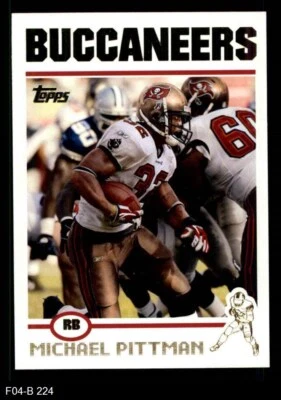 2004 Topps #224 Michael Pittman Buccaneers Fresno St 8 - NM/MT - Image 1 of 2