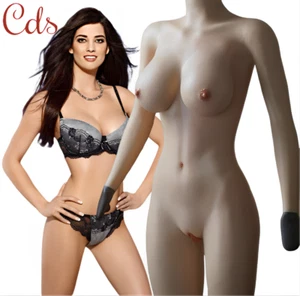 Silicone Full Bodysuit E Cup Breast Forms Body Suit For Crossdresser Drag Queen - Bild 1 von 22