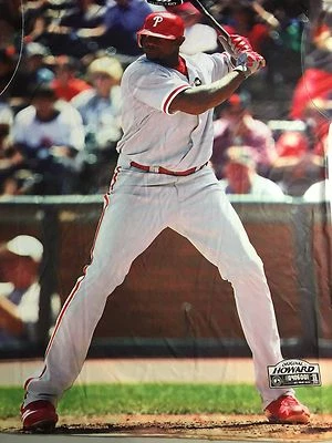 BRAND NEW RYAN HOWARD PHILADELPHIA PHILLIES THREE60 PICTURE BLACK TEE SHIRT - Image 1 of 4