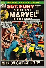 Special Marvel Edition 7    Sgt. Fury / Hitler cover/story   Marvel 1972
