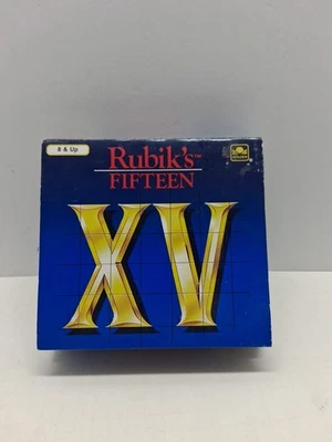 Rubik's Fifteen “XV” Number Sequence Game - Vintage 1990 Matchbox - New  - Image 1 of 4