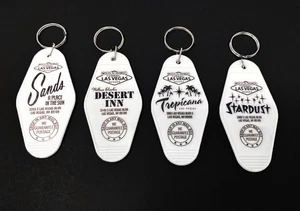Vintage Las Vegas Casino/Hotel Stil Schlüsselanhänger.  Old Vegas Throwback. - Bild 1 von 1