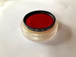 Genuine TIFFN 52mm RED1(25) Glass Lens Filter - Picture 1 of 4