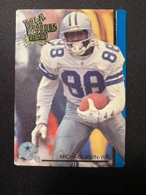 1991 Action Packed The All-Madden Team Michael Irvin #41 HOF - Image 1 of 2
