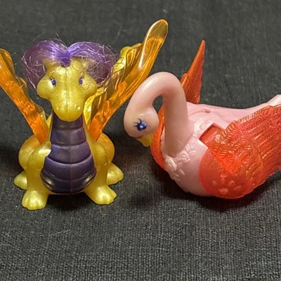 Vintage Littlest Pet Shop Dragon Swan  McDonalds Happy Meal Toy Tonka 1996 - Image 1 of 4