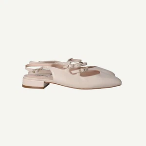 Zapatos Mary Jane Dune London para mujer beige de cuero bajos planos EU 40 UK 7 - Imagen 1 de 17