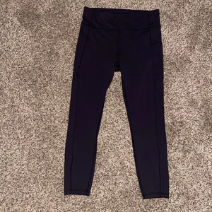 Damen-Yogahose schwarz lululemon Align 25" hoher Bund Activewear Leggings Größe 10 - Bild 1 von 10