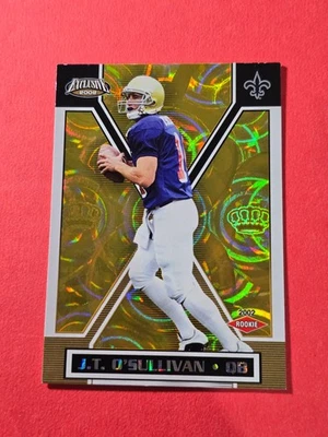 2002 Pacific Exclusive Gold #108 J.T. O'Sullivan, cd1 - Image 1 of 3