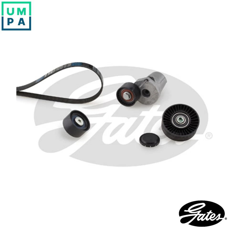 VRIBBED BELT SET K106PK1795 FOR BMW N47D20A/C M47D20 2.0L 4cyl 1 E87 - Image 1 of 4