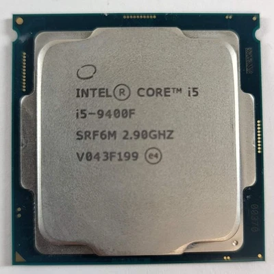 Intel Core i5-9400F 2,90 GHz 6 núcleos 6 hilos LGA 1151 Foto 1 de 2
