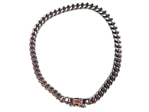 Schweres massives Platin Panzer Glieder Armband 7,75" 20,1gr - Bild 1 von 15