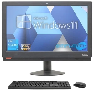 Lenovo M900z I3 Aio Tout en Un 24 " 16gb SSD 480gb Win11 PC Fixe Remis à Neuf - Photo 1/13