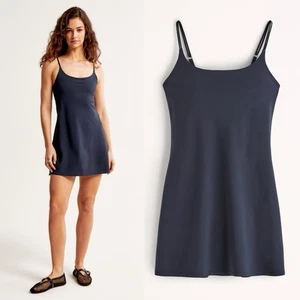 Mini Vestido Abercrombie Traveler Azul Marino Talla XS Atlético Incorporado Pantalones Cortos Skort - Imagen 1 de 7