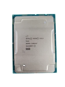 Intel Xeon Gold 5222 3.8GHz Quad Core 16.5MB 105W LGA3647 Processor SRF8V ! - Picture 1 of 2