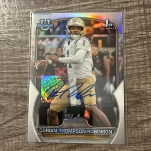 Dorian Thompson-Robinson /499 Auto 2022 Bowman U Chrome 1st - AT22 - Bild 1 von 2