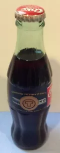 Botella de 8 onzas Coca Cola MBTA 1997 usada 100 años #30 - Imagen 1 de 5