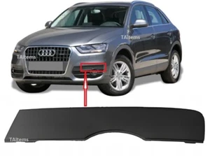 LEFT FRONT UPPER FOG GRILLE TRIM FITS FOR AUDI Q3 8U 2011-2015 - Picture 1 of 6
