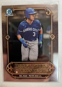 2023 Bowman Chrome Blake Mitchell Draft Picks & Prospects - Picture 1 of 2