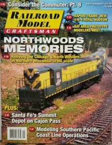 RAILROAD MODEL CRAFTSMAN MAGAZINE SEPT 2019. - Picture 1 of 1