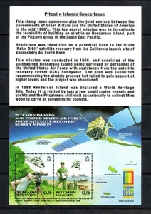 Pitcairn Island Scott 528 VF Souvenir Sheet World Stamp Expo 2000 Anaheim - Picture 1 of 2