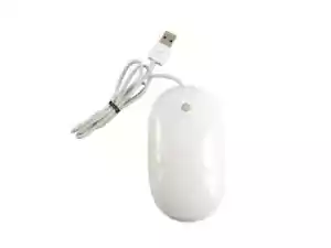 Apple A1152 Wired USB Mighty Mouse MB112LL/B - getestet, optisch, weiß - Bild 1 von 4