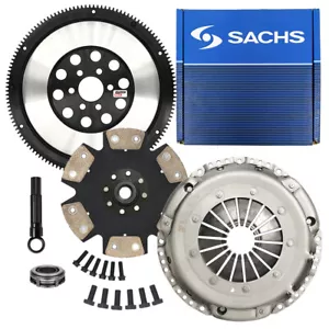 SACHS-MAX STAGE 4 RACE CLUTCH & FLYWHEEL KIT for VW 1.8T TURBO 1.9L TDI 5-SPEED - Picture 1 of 11