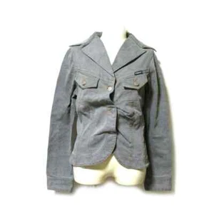 Vintage Pink House G-Jean Jacket Blouson Isao Kaneko M Gray Cotton 90s Used - Picture 1 of 6