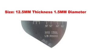 Bloque de prueba de calibración de acero al carbono para calibrar detector de defectos ultrasónico - Imagen 1 de 19