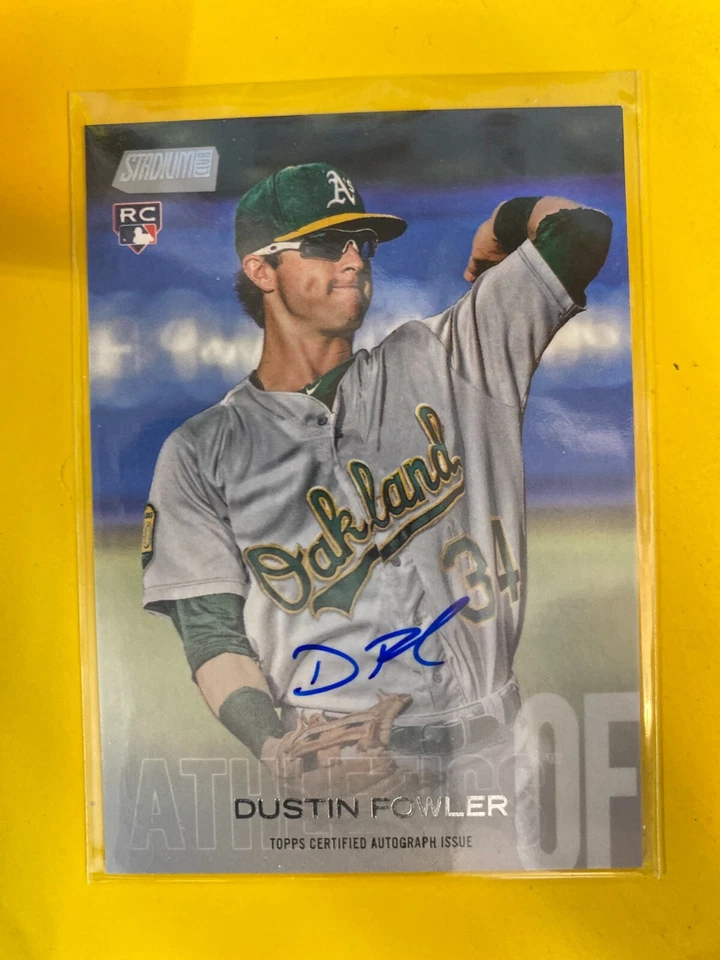D63357  2018 Stadium Club Autographs #SCADF Dustin Fowler - Image 1 of 1