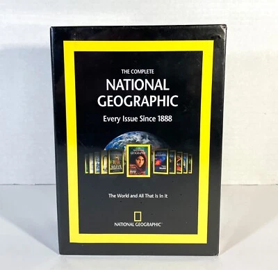 The Complete Nat Geo  Every Issue 1888-2008 Win/Mac 6 DVD Rom Disc Set 2007 NEW - Image 1 of 4